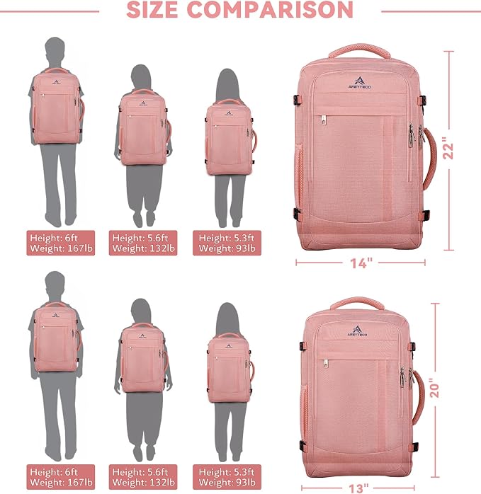 AREYTECO Travel Laptop Backpack - Image 7