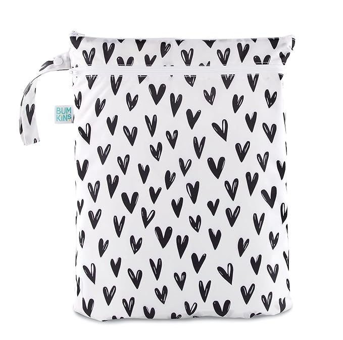 Bumkins Waterproof Wet Dry Bag for Baby, Swim Suit, Cloth Diapers, Pump Parts by Bumkins