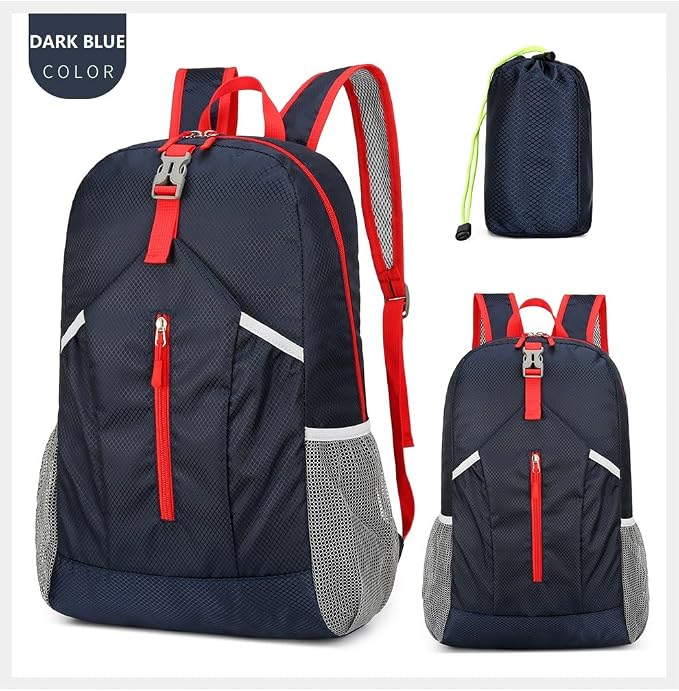 levayhill 25L Foldable Hiking Backpack Lightweight Packable Basic-Daypack - Image 2