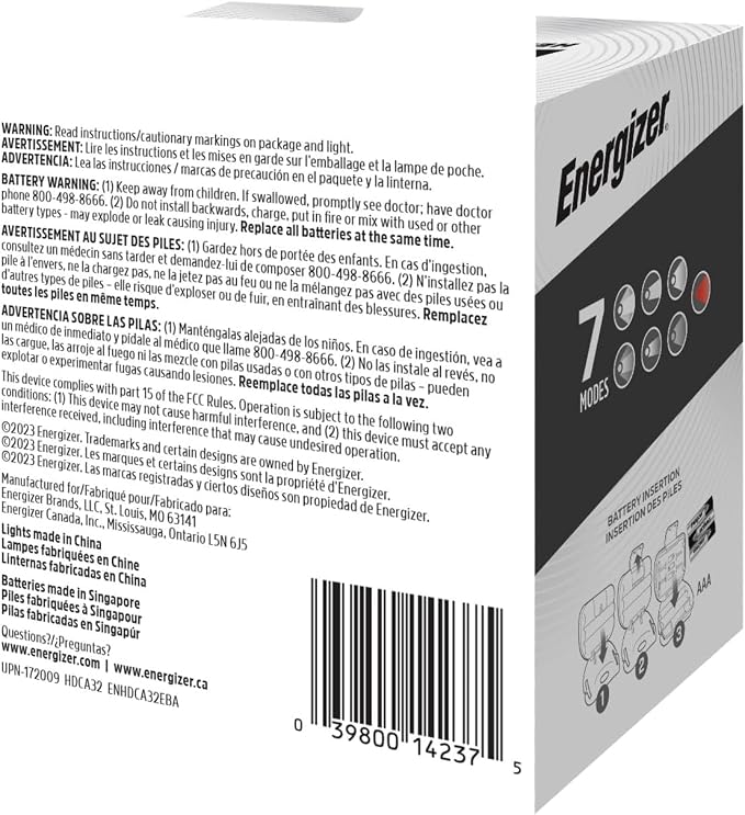 Energizer LED Headlamp PRO, IPX4 Water Resistant Headlamps, High-Performance - Image 9