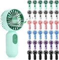 Rossesay 36 Pcs Mini Portable Fan Bulk Cute Handheld Lightweight Small Little by Rossesay