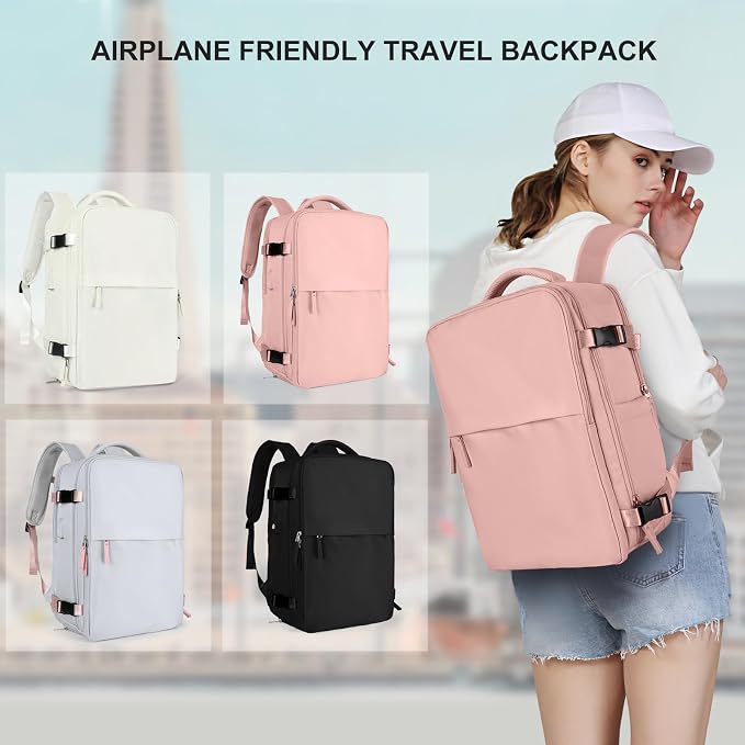 coowoz Travel Backpack For Women Men Airline Approved, Carry On Backpack - Image 8