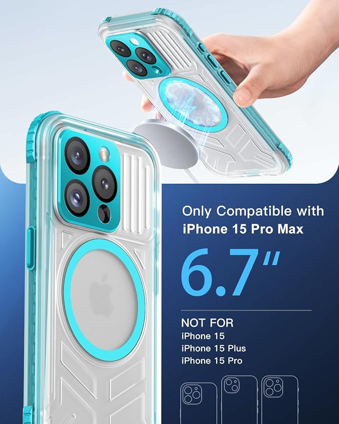 for iPhone 15 Pro Max Waterproof Case - Image 2