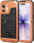 Mitywah Waterproof Case for iPhone 17, Rugged Metal Case by Mitywah