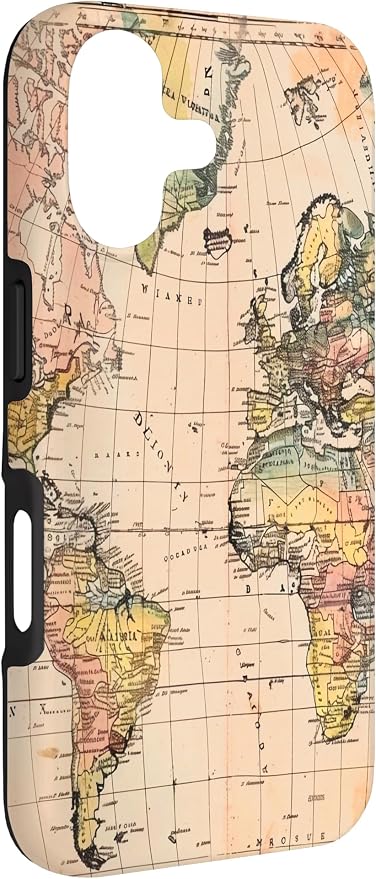 World Map, Old Map of The World Case - Image 3