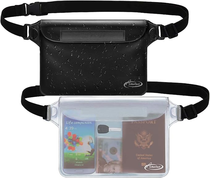 AiRunTech Waterproof Fanny Pack, Phone Pouch Dry Bag by AiRunTech