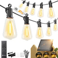 Brightown 37FT Solar String Lights Outdoor Waterproof, Patio Lights by Brightown