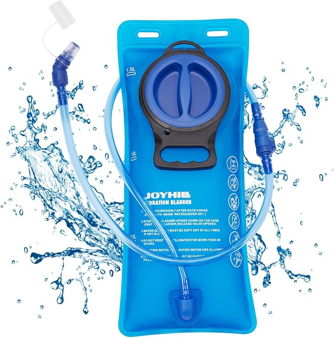 JOYHILL TPU Hydration Bladder, 1.5L 2L 3L Water Bladder by JOYHILL