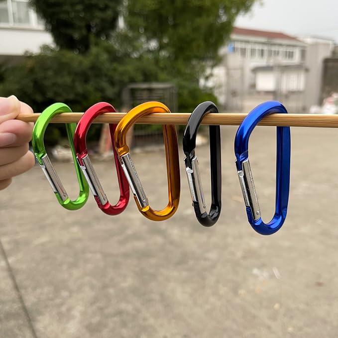 3" Aluminum Carabiner Clips - Image 6