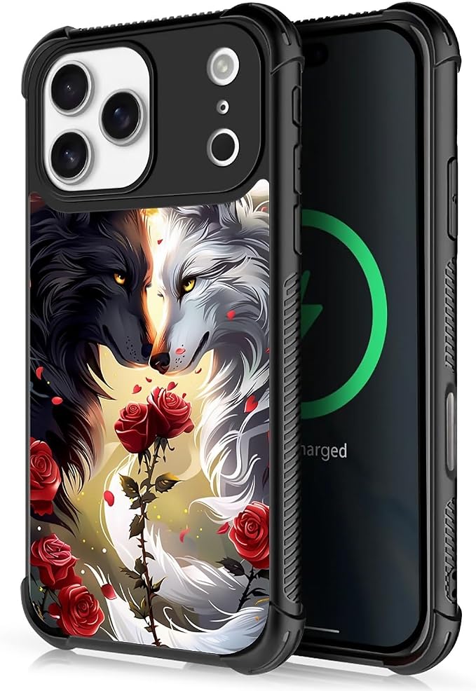 for iPhone 17 Pro Max Case, for MagSafe Graphic Design for Girl Boy Soft by FKBRCL4U