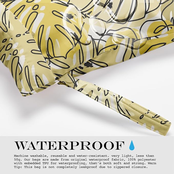 Wet Bag, Wet Dry Bag, Wet Bag for Swimsuit, Dirty Yoga Gym Clothes, Makeup Bag - Image 6