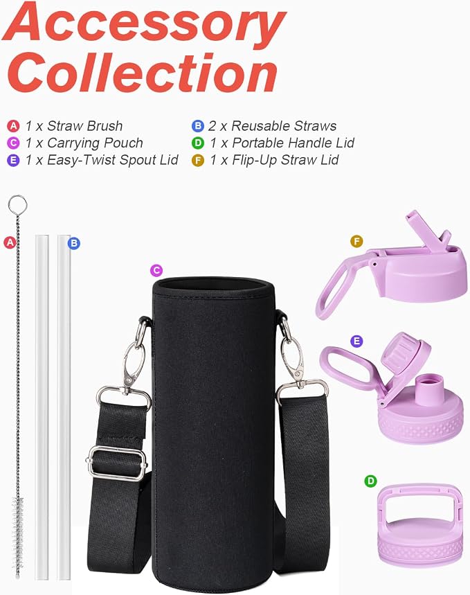 Coolflask Water Bottle 24 oz Insulated - Image 7