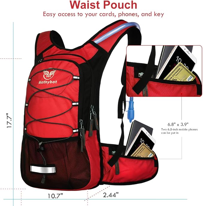 Mothybot Insulated Hydration Backpack Pack - Image 4
