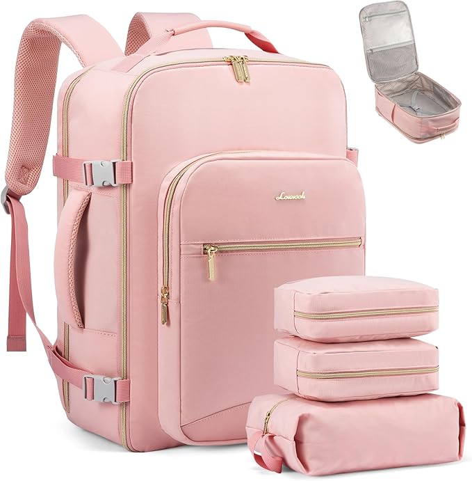 LOVEVOOK Travel Backpack for Women & Men 40L, Airline Approved Carry On by LOVEVOOK