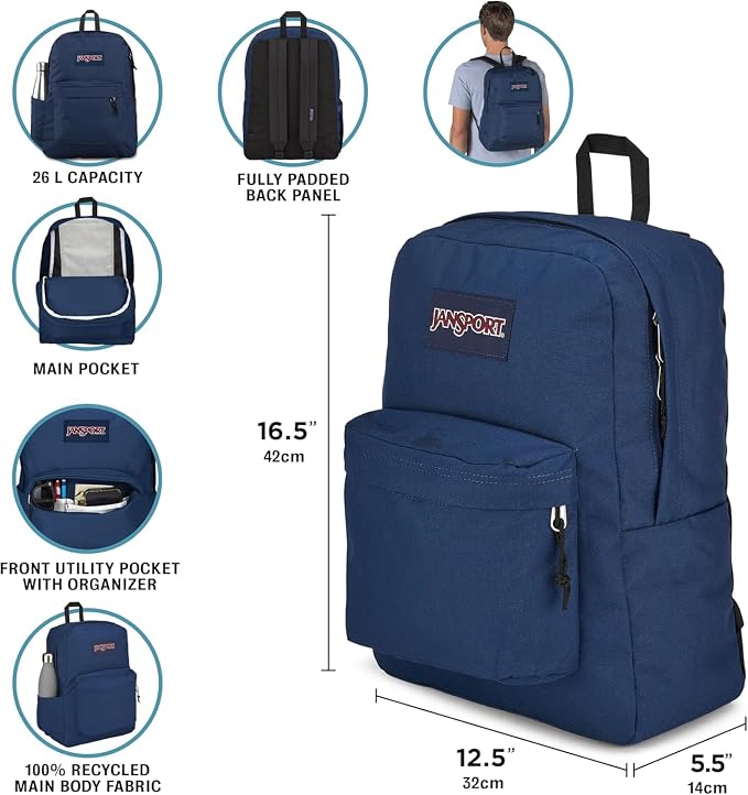 JanSport SuperBreak Plus Backpack - Image 9