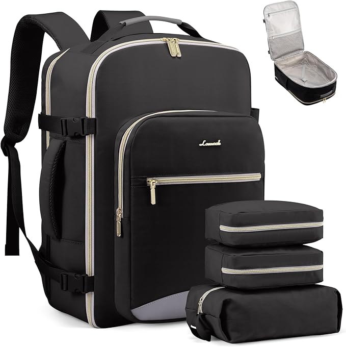 LOVEVOOK Travel Backpack for Women & Men 50L, Airline Approved Carry On by LOVEVOOK