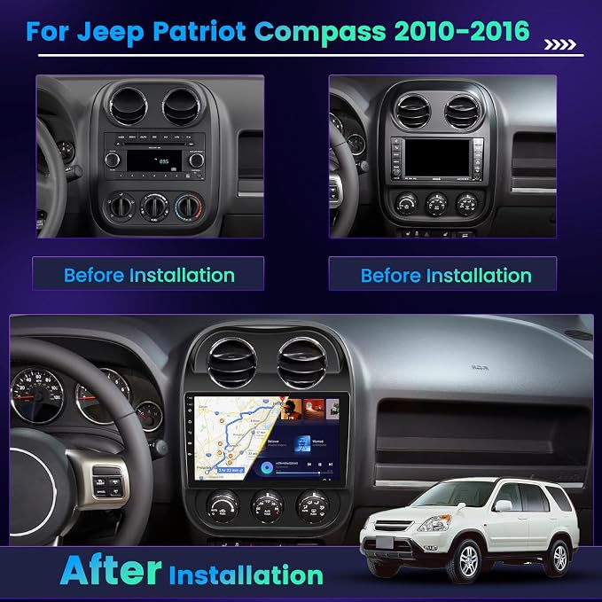 Hikity 4+64GB Android 15 Carplay Radio - Image 2