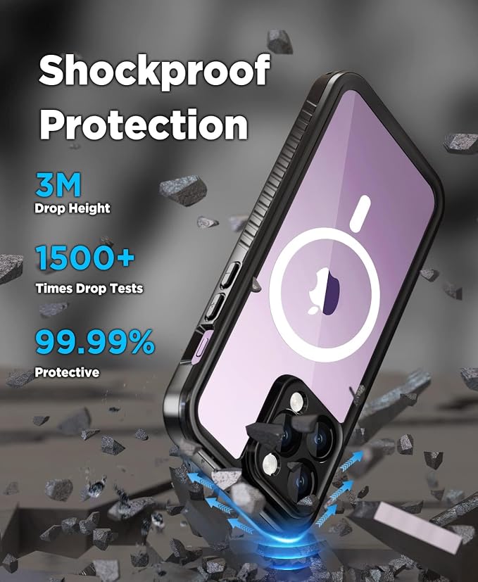Beeasy for iPhone 14 Pro Max Waterproof Case - Image 5