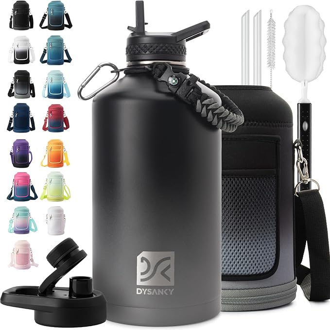 DYSANKY 1 Gallon Water Bottle Insulated | Thickened Stainless Steel Vacuum by DYSANKY