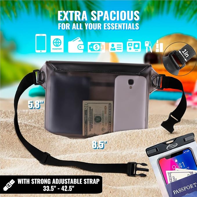 AiRunTech Waterproof Fanny Pack, Waterproof Phone Pouch - Image 5