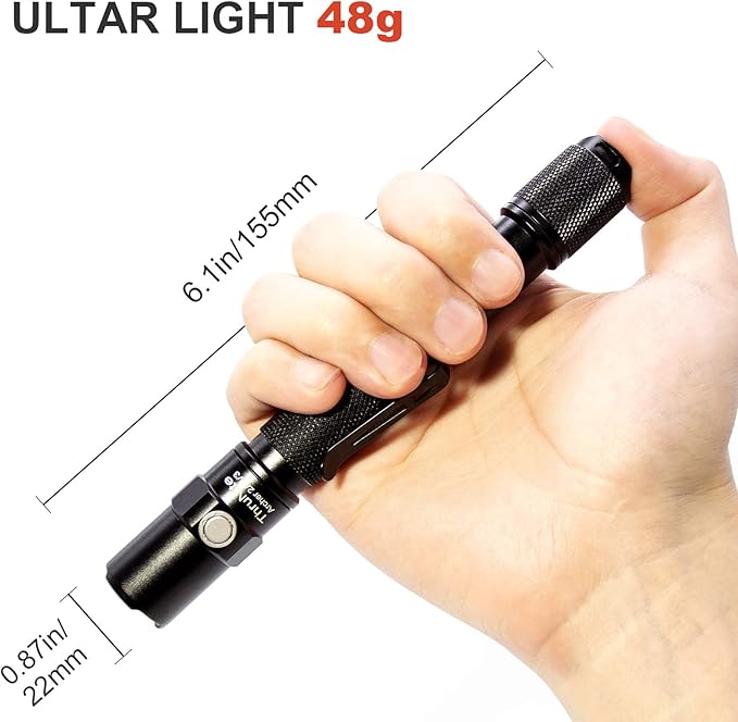 ThruNite LED Flashlight Archer 2A V3, 500 Lumens Mini AA Flashlight - Image 2