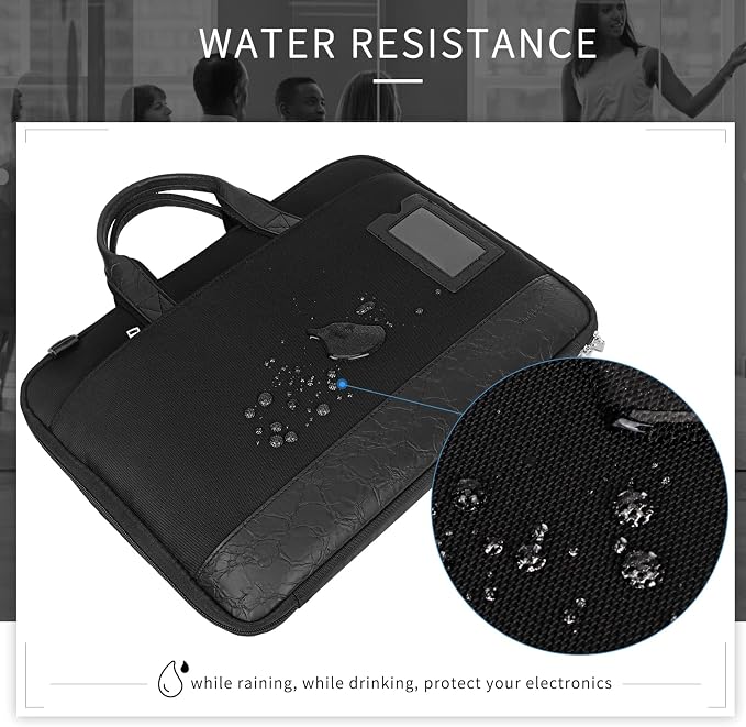 Simpolor 13.3’’ Laptop Case Sleeve, Electronic Organizer Waterproof Laptop Bag - Image 6