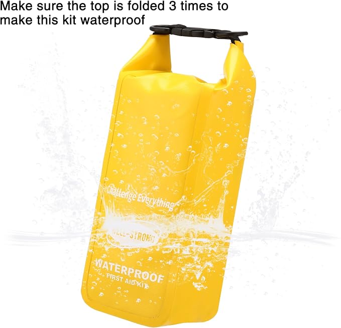 Boat First Aid Kit Waterproof, WELL-STRONG Marine Emergency Kit - Image 3