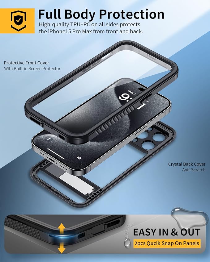 Lanhiem for iPhone 15 Pro Max Case - Image 2