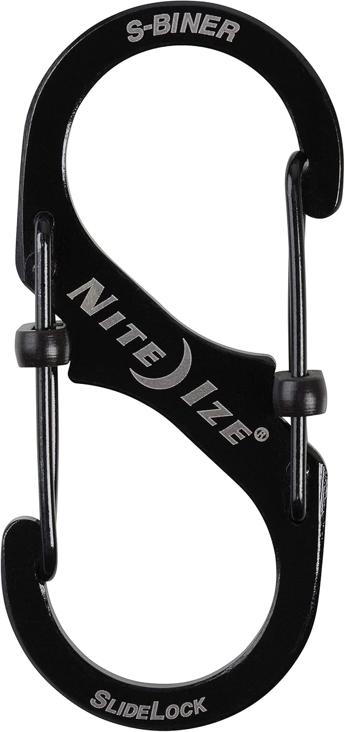 Nite Ize LSB3-01-R6 S-Biner SlideLock Dual Locking Carabiner, Size #3 - Image 2