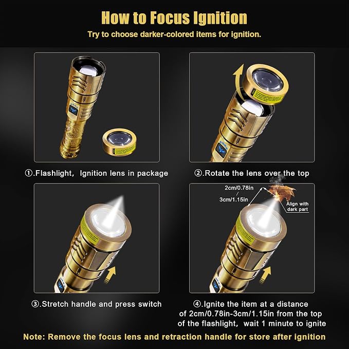 SKYFIRE LED Flashlights High Lumens - Image 2