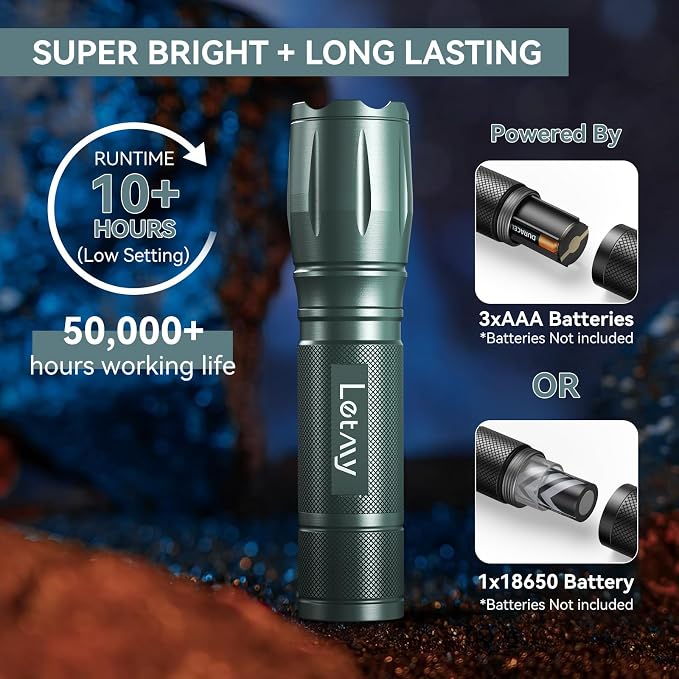 LETMY Tactical Flashlight - Image 3