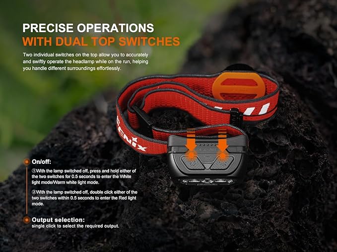 Fenix HL18R-T V2.0 800 Lumen Trail Running Headlamp, USB-C Rechargeable - Image 4