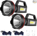 Rechargeable Spotlight Flashlight, High Lumens Handheld Spotlight, LED by SUNPRO