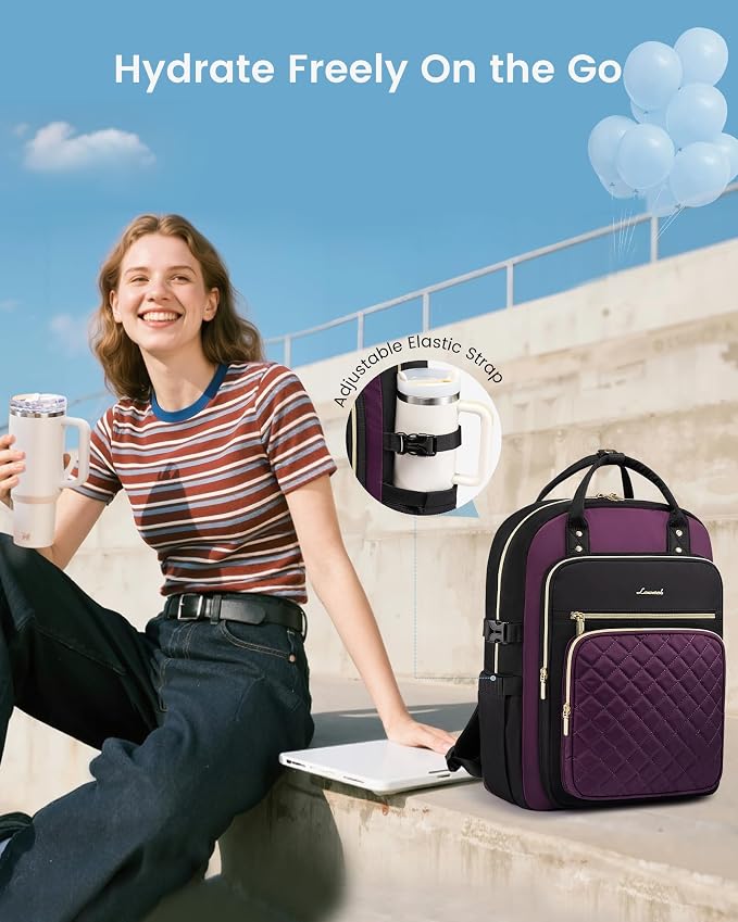 LOVEVOOK Laptop Backpack for Women - Image 2