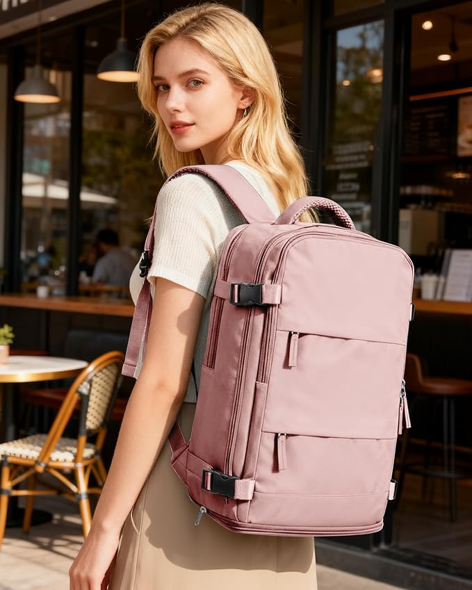 coofay Personal Item Travel Backpack - Image 2