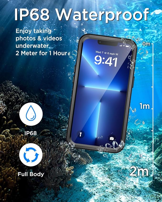 Beeasy for iPhone 13 Pro Max Waterproof Case - Image 3