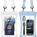CACOE [Floatable Floating Universal IPX8 Waterproof Phone case 2 Pack-Up to by CACOE