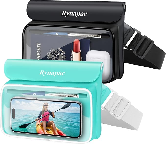 IPX8 Waterproof Fanny Pack, Waist Bag by Rynapac
