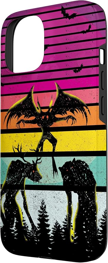 Cryptkin Cute Mothman Cryptid Map Case - Image 2