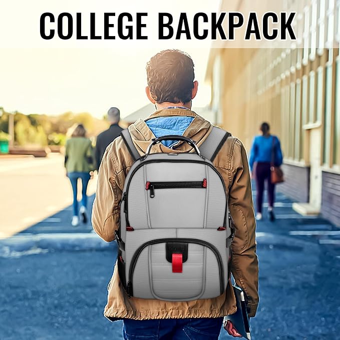 YOREPEK Large Backpack for Men, Extra Large Laptop Backpacks for Men Women - Image 6