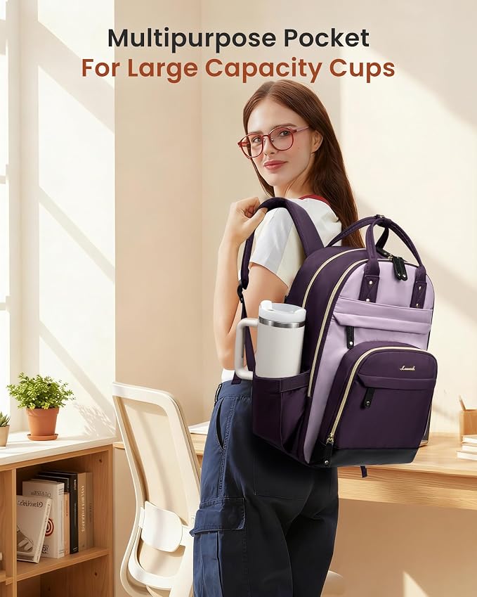 LOVEVOOK Laptop Backpack for Women - Image 2