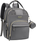 RUVALINO Diaper Bag Backpack, Insulated Bottle Holders & Pacifier Case by RUVALINO