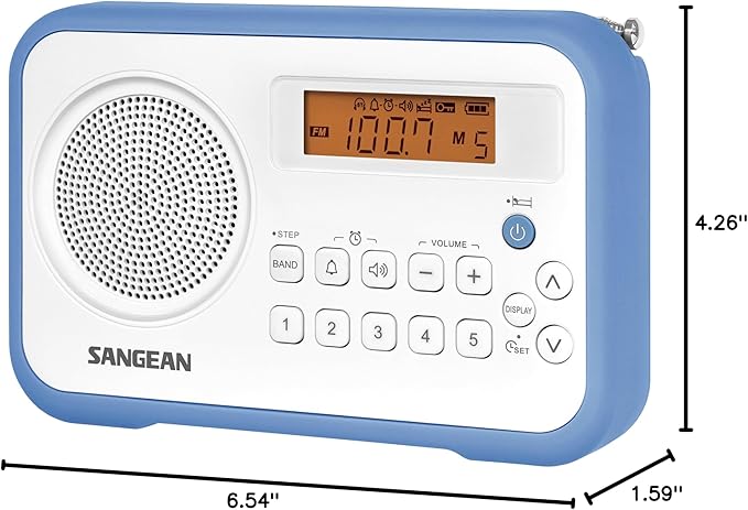Sangean PR-D18BU AM /FM / Portable Digital Radio - Image 5