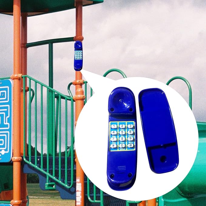 Amagogo Pretend Phone Toy Kids Climbing Frame Accessories Playground Telephone - Image 4