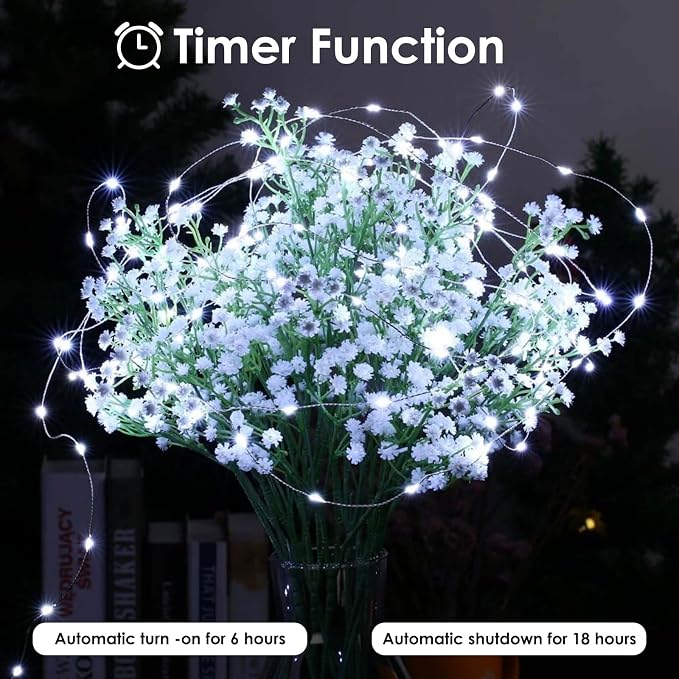 4-Pack Fairy Lights Battery Operated - Image 2