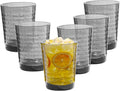 BPA-Free Plastic Tumblers 6 Pack | Reusable Dishwasher Safe | Stackable by AKMQYM