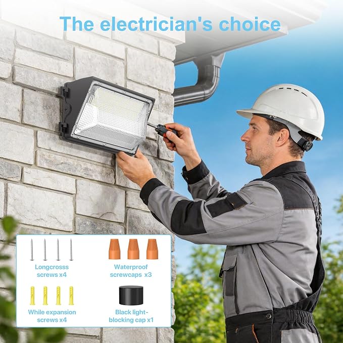 HYPERLITE LED Wall Pack Light: 150W Dusk to Dawn LED Outdoor Lighting - Image 6