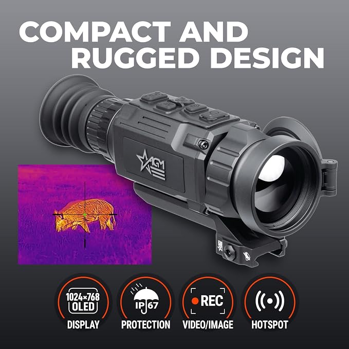 AGM Global Vision Rattler V2 Thermal Imaging Rifle Scope - Image 3
