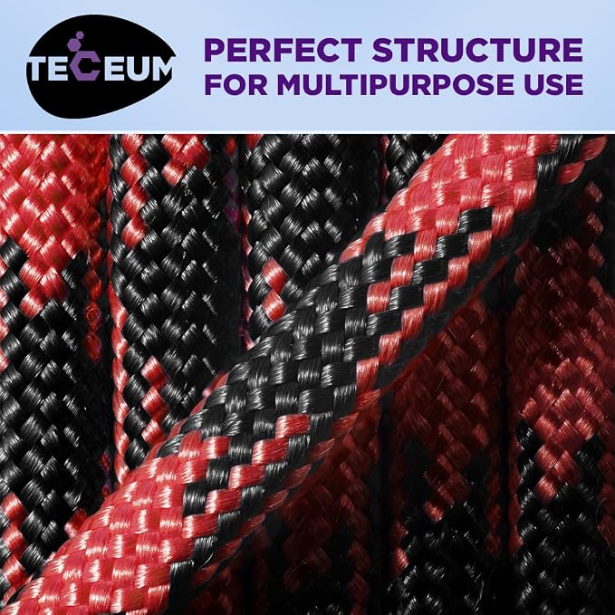 TECEUM Reflective Paracord Rope 1000 – 1000ft/200ft/100ft/50ft – 40+ Colors – - Image 8
