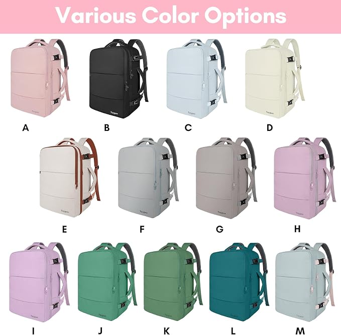 Taygeer Laptop Backpack for Women, Large Travel Backpack - Image 3